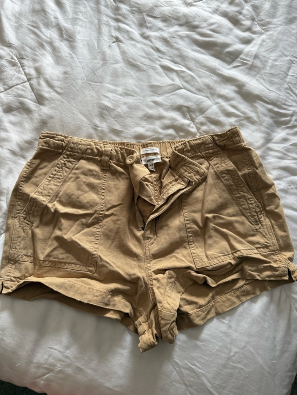 aerie Tan Utility Women’s Shorts